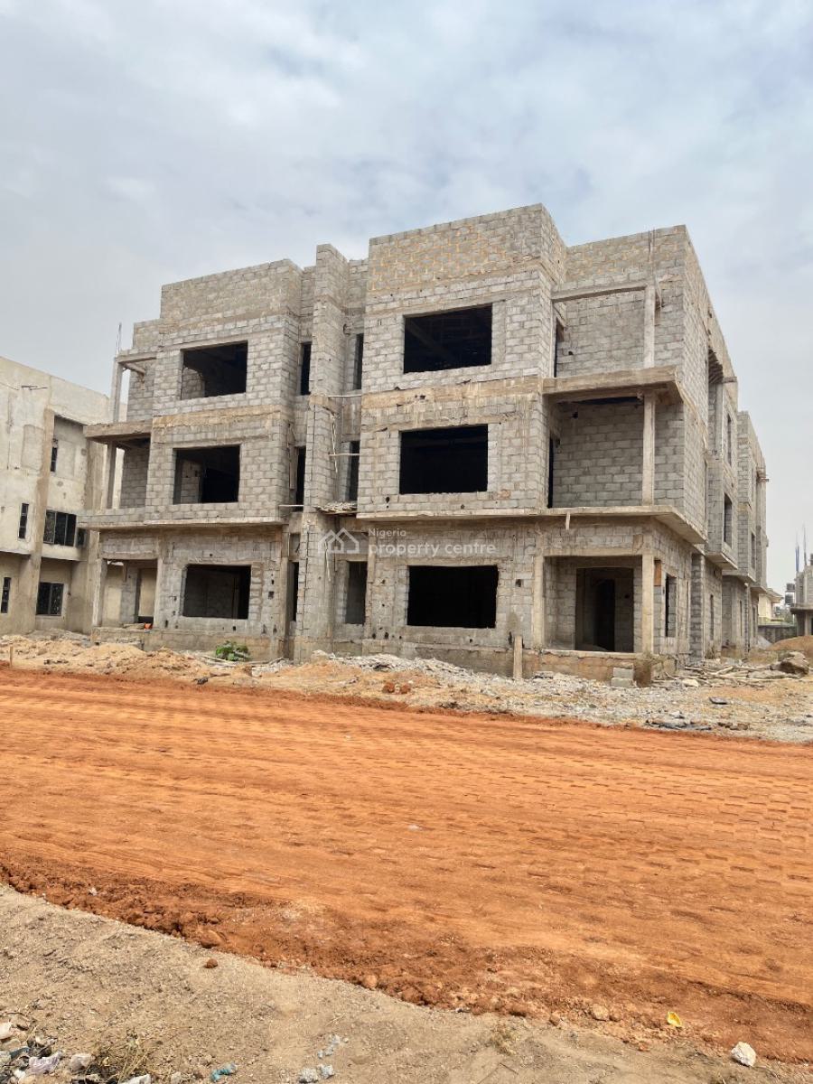 6 Bedroom Semi Detached Duplex (carcass), Kukwaba, Abuja, Semi-detached Duplex for Sale