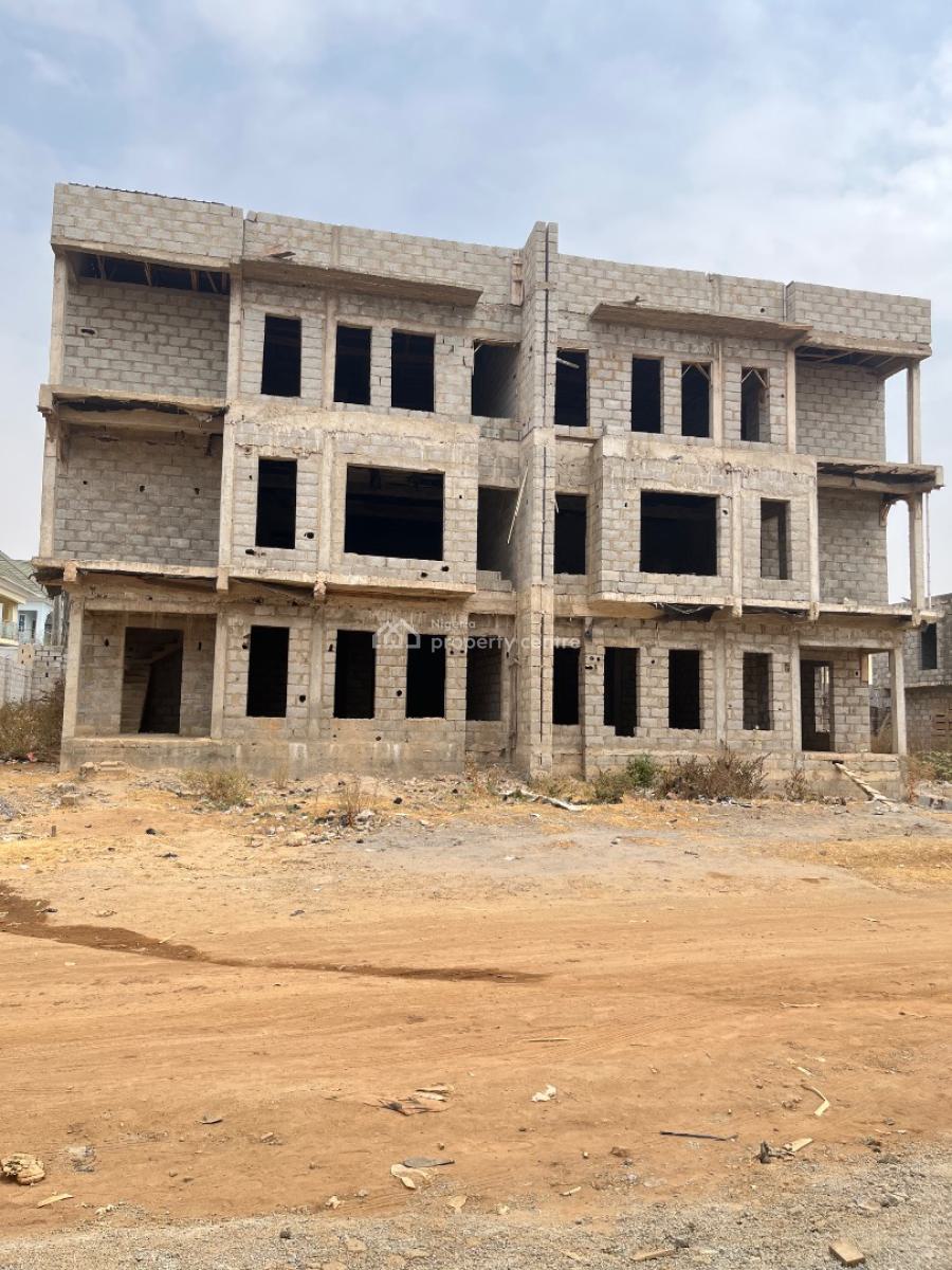 6 Bedroom Semi Detached Duplex (carcass), Kukwaba, Abuja, Semi-detached Duplex for Sale
