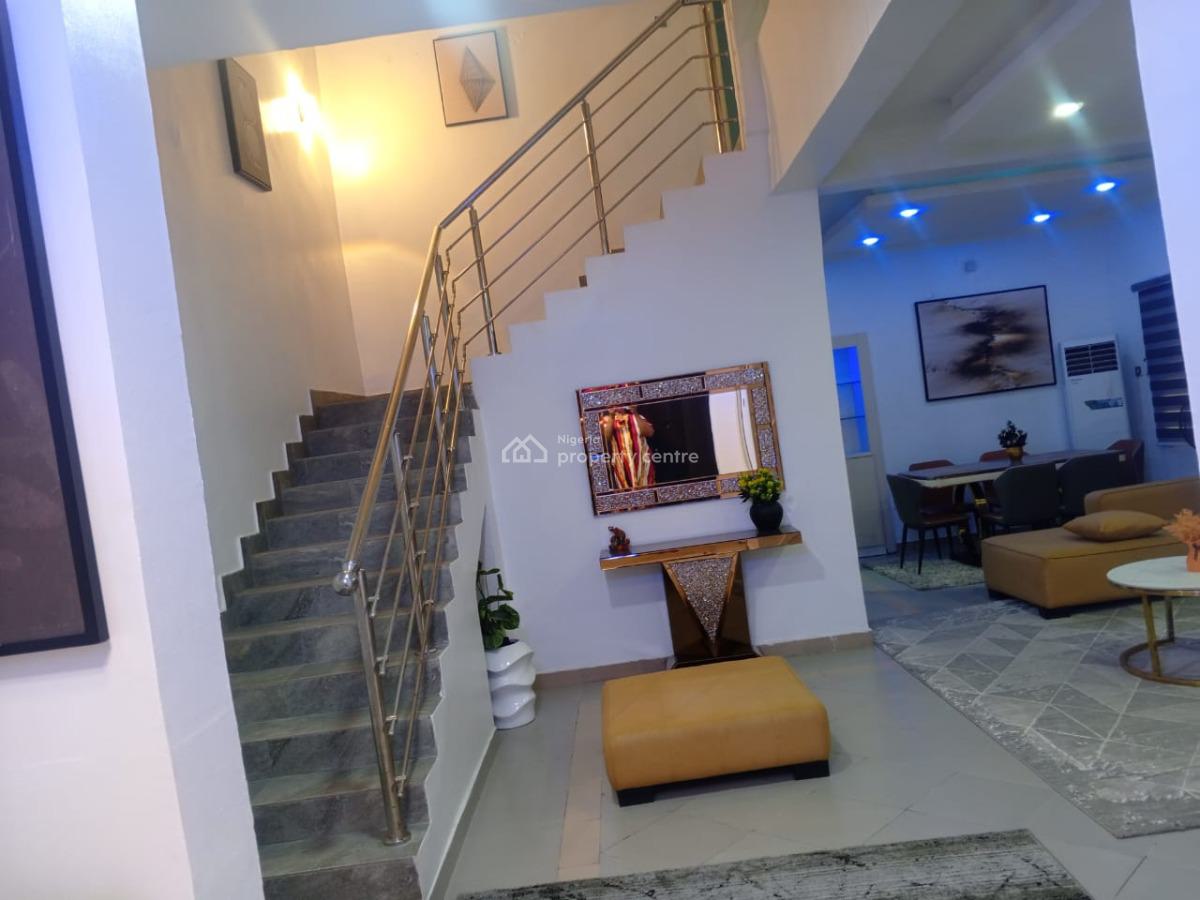 Luxury Funished 4 Bedroom Duplex with Bq, Ajah, Lagos, Detached Duplex for Rent