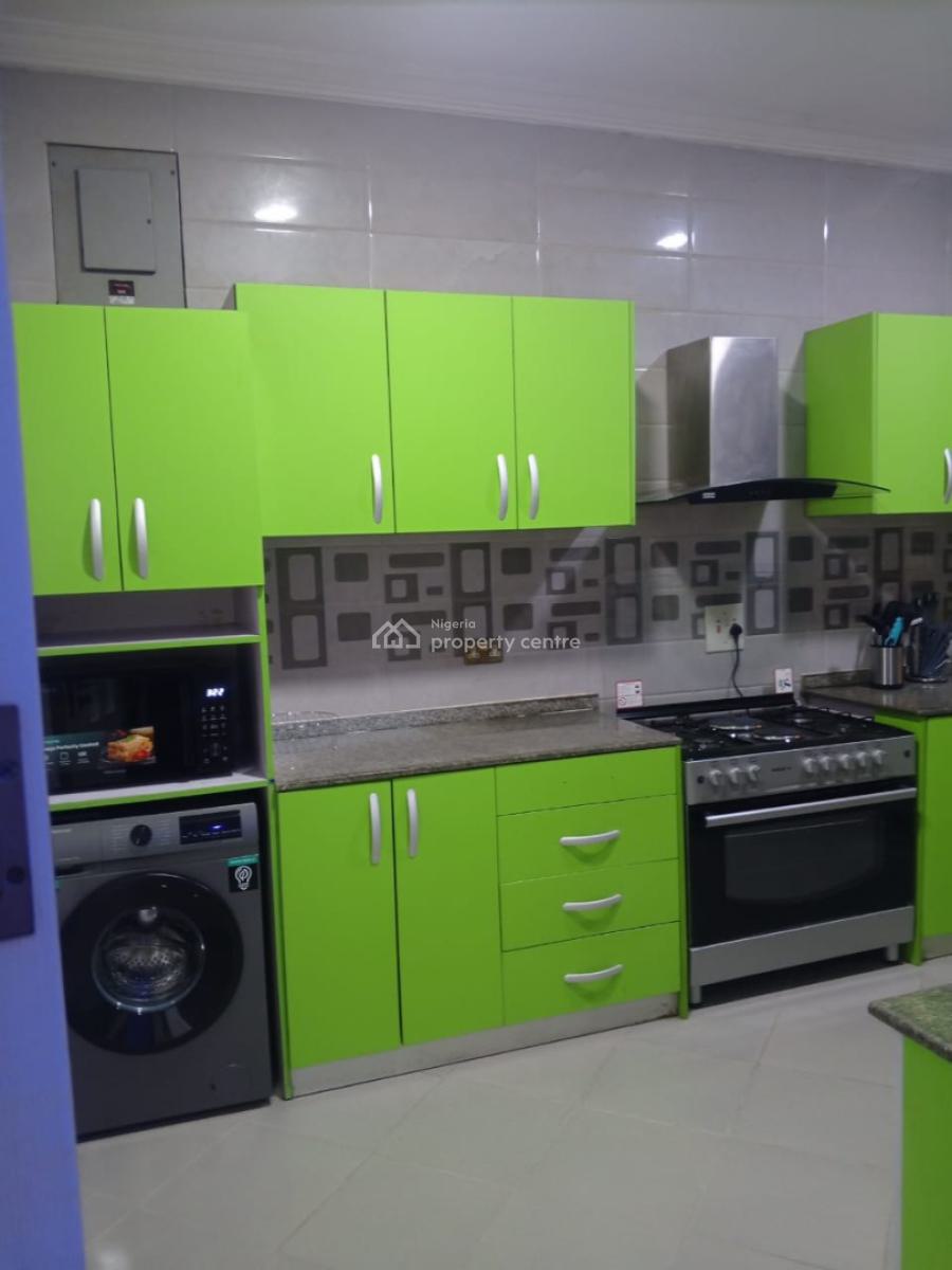 Luxury Funished 4 Bedroom Duplex with Bq, Ajah, Lagos, Detached Duplex for Rent