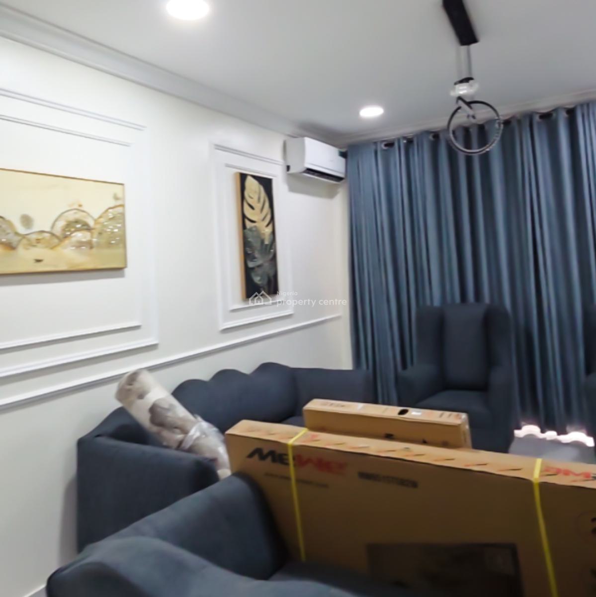 Furnished 2 Bedroom Apartment in an Estate with 24hrs Light, Peter Odili Road, Golf Estate, Trans Amadi, Port Harcourt, Rivers, Flat / Apartment for Rent