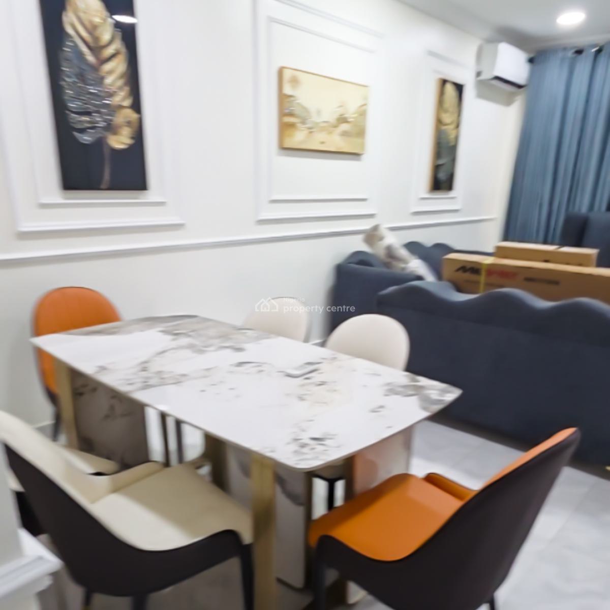 Furnished 2 Bedroom Apartment in an Estate with 24hrs Light, Peter Odili Road, Golf Estate, Trans Amadi, Port Harcourt, Rivers, Flat / Apartment for Rent