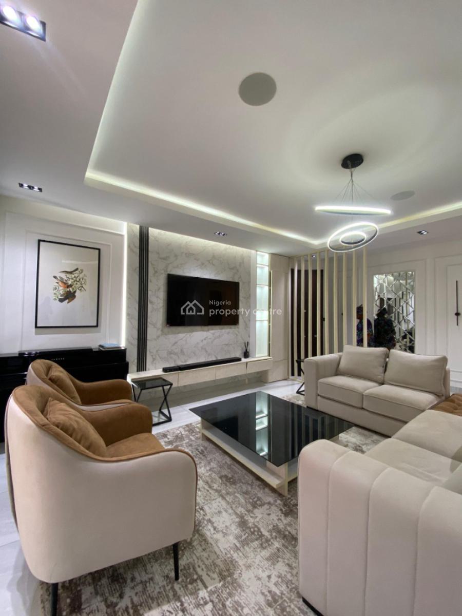 a Lovely  & Serviced 3 Bedroom  Apartment  with a Room Bq, Banana Island, Ikoyi, Lagos, Flat / Apartment for Sale