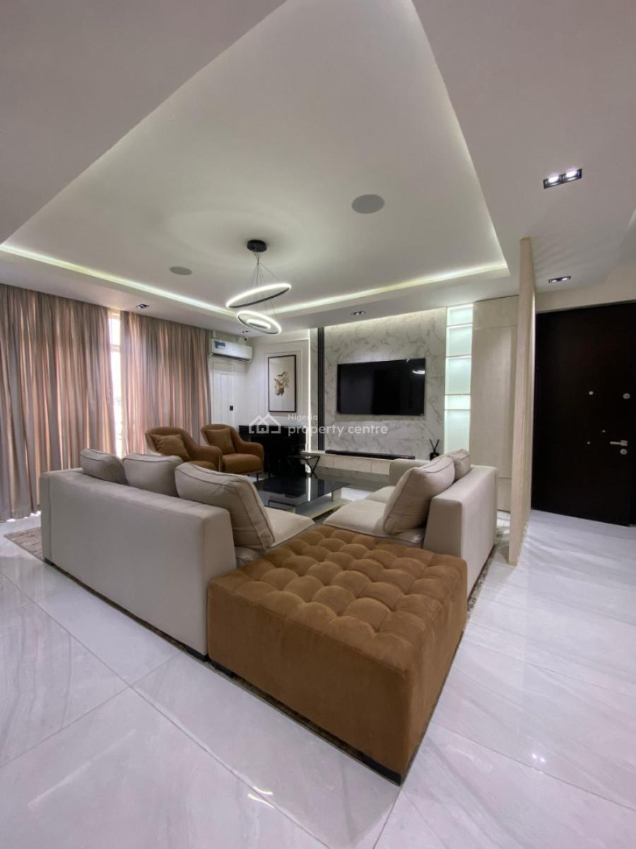 a Lovely  & Serviced 3 Bedroom  Apartment  with a Room Bq, Banana Island, Ikoyi, Lagos, Flat / Apartment for Sale