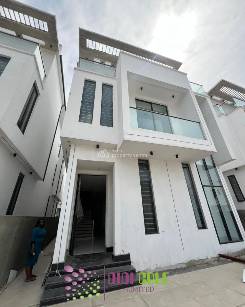 5 Bedroom Fully Detached Duplex with Bq, Chevron, Lekki, Lagos, Detached Duplex for Sale