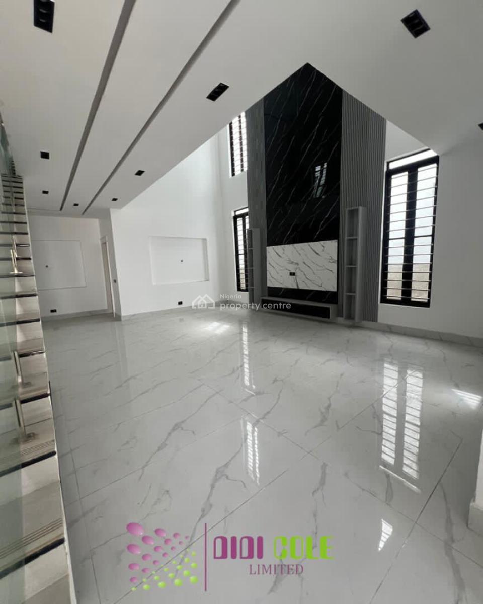 5 Bedroom Fully Detached Duplex with Bq, Chevron, Lekki, Lagos, Detached Duplex for Sale