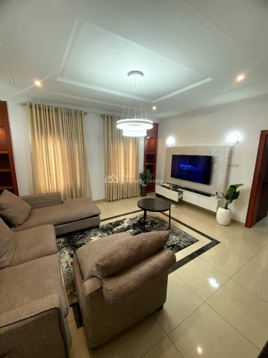 Very Good Furnished & Fully Serviced 3-bedroom Flat, Diplomatic Zone., Katampe Extension, Katampe, Abuja, Flat / Apartment for Rent