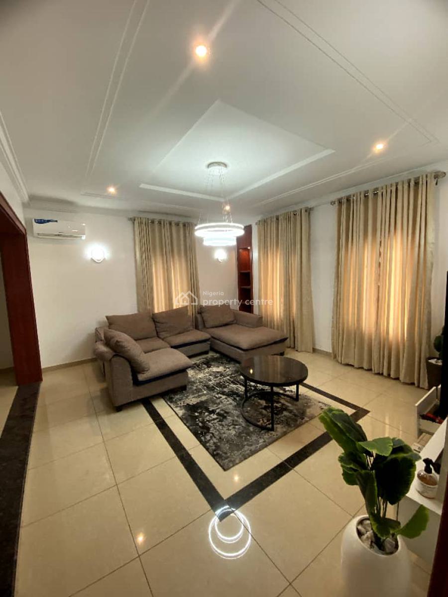 Very Good Furnished & Fully Serviced 3-bedroom Flat, Diplomatic Zone., Katampe Extension, Katampe, Abuja, Flat / Apartment for Rent