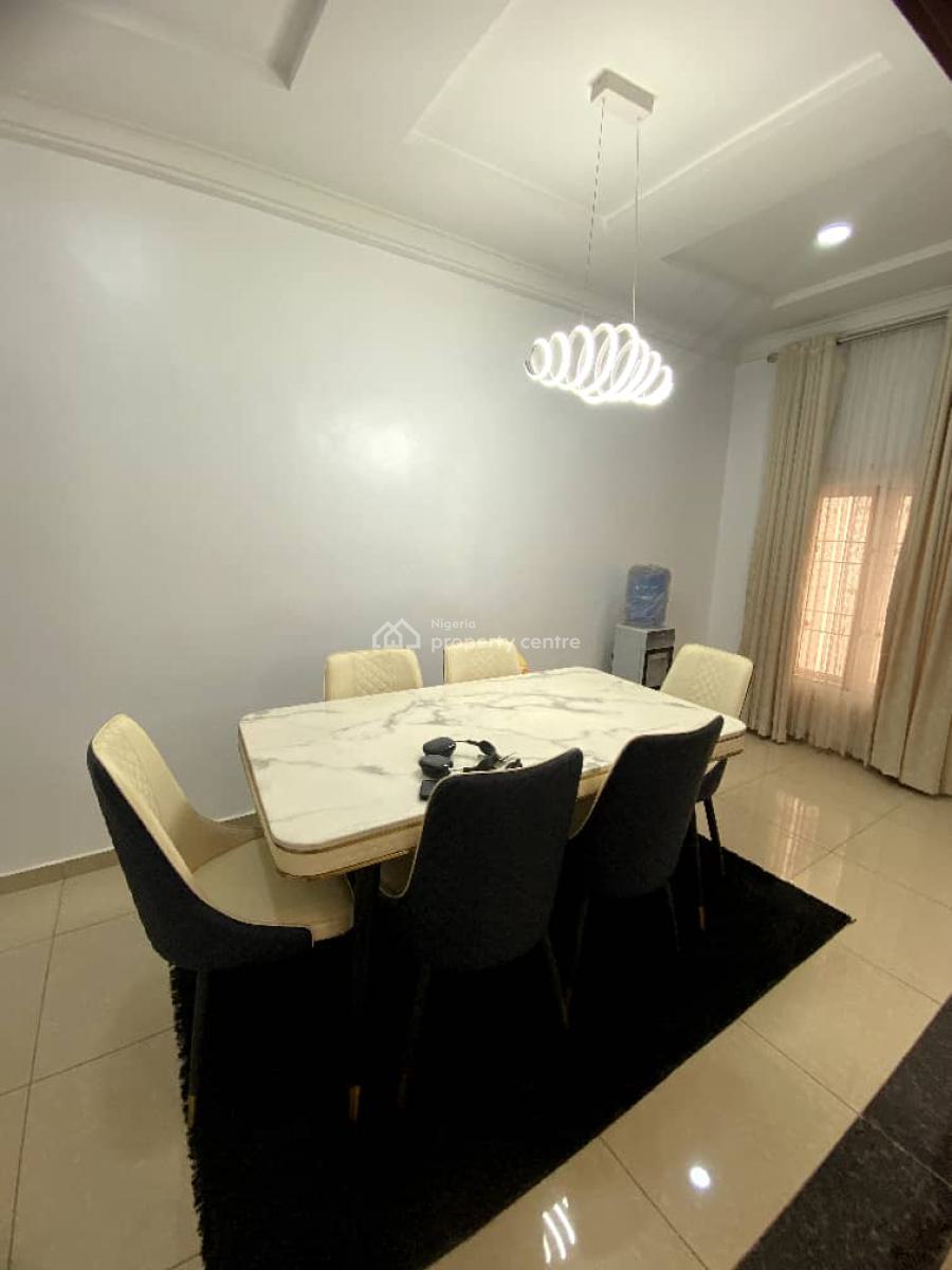 Very Good Furnished & Fully Serviced 3-bedroom Flat, Diplomatic Zone., Katampe Extension, Katampe, Abuja, Flat / Apartment for Rent