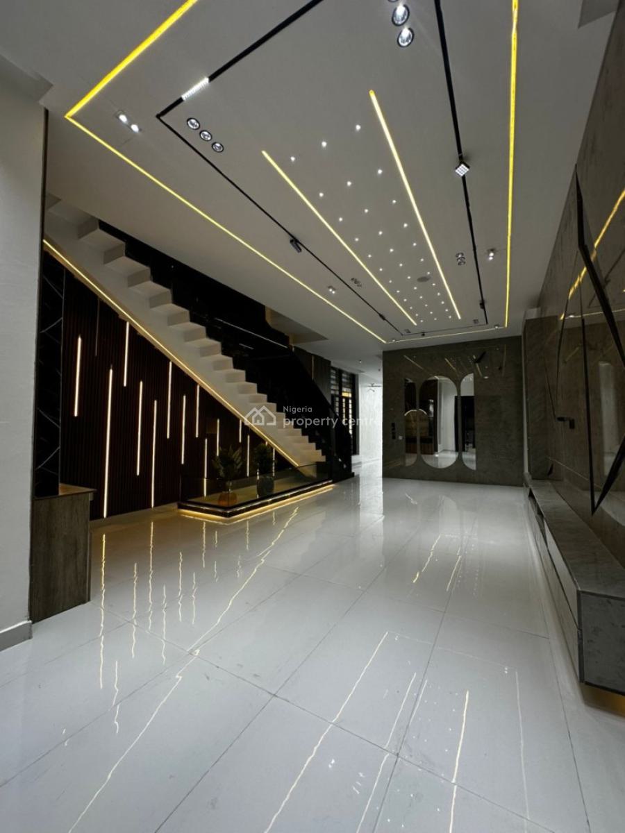 Exquisite Spacious 5 Bedroom Detached Duplex with Pool, Cinema and Bq, Chevron, Lekki, Lagos, Detached Duplex for Sale