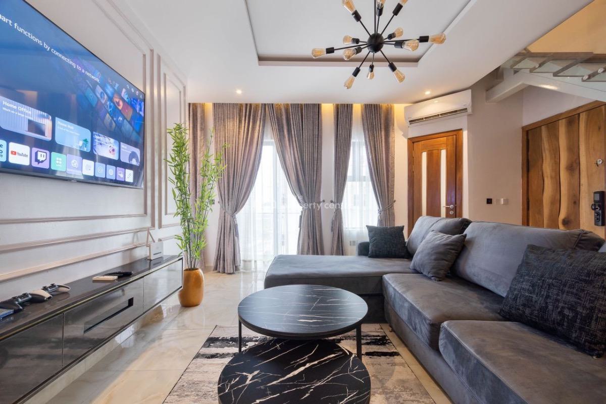 New Spacious 3 Bedroom Luxury Apartment with Beautiful Aesthetics and, Lekki Phase 1, Lekki, Lagos, House Short Let