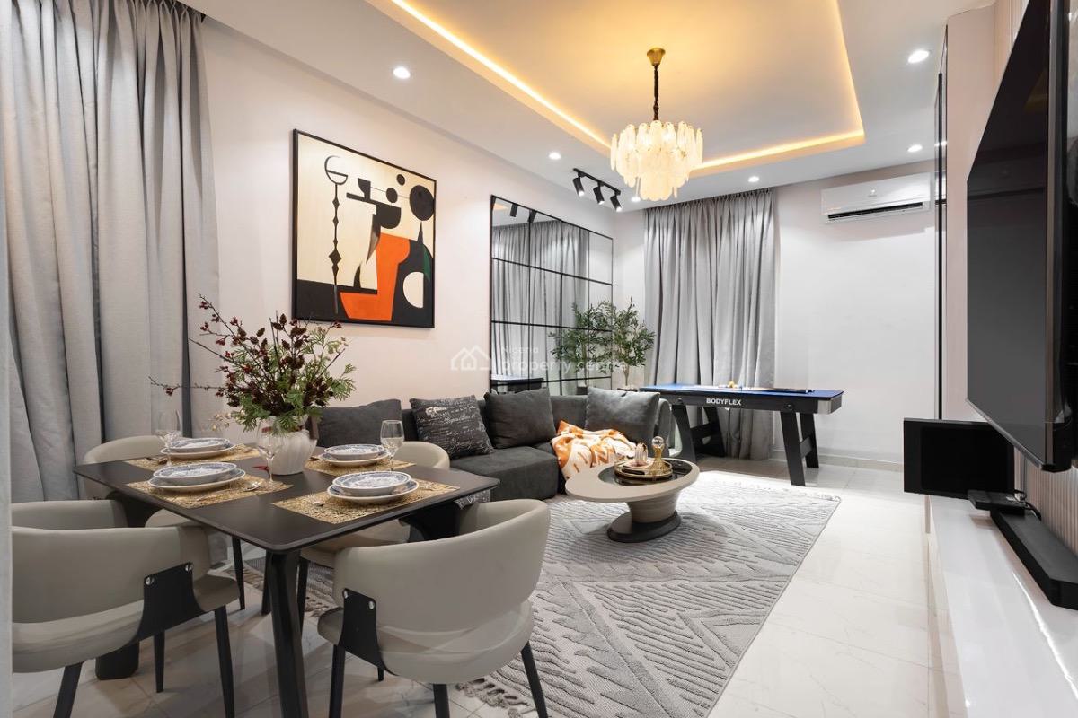 Luxury Automated Two 2 Bedroom Condo Unit with All Round Balconies, Ps, Victoria Island (vi), Lagos, Flat / Apartment Short Let