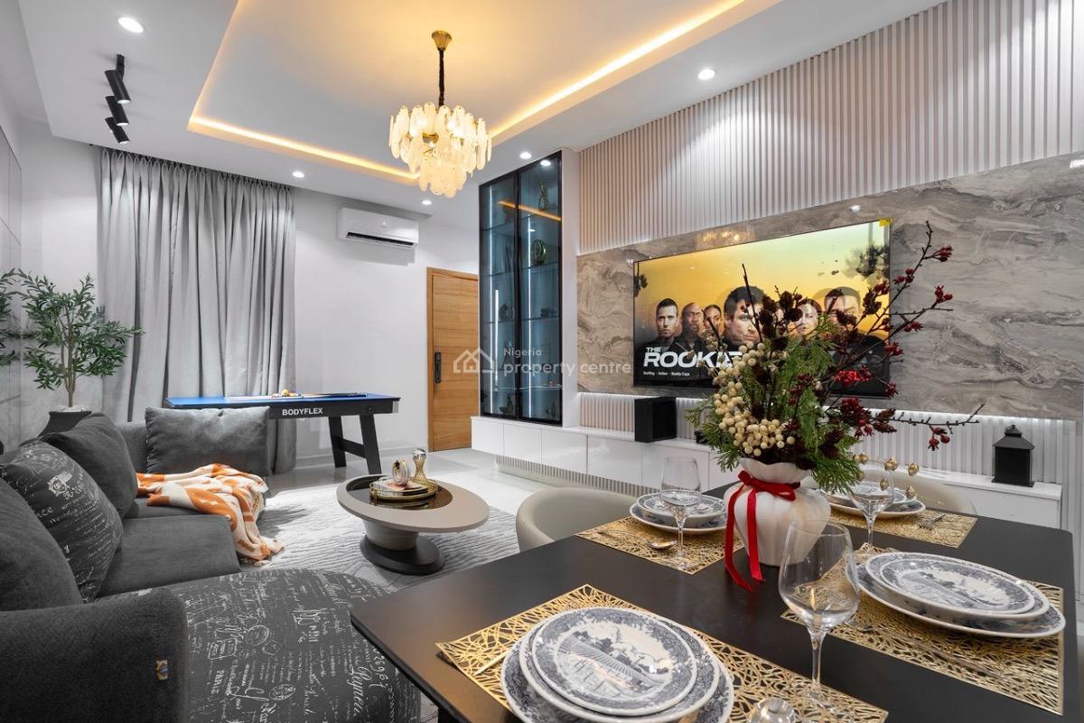 Luxury Automated Two 2 Bedroom Condo Unit with All Round Balconies, Ps, Victoria Island (vi), Lagos, Flat / Apartment Short Let