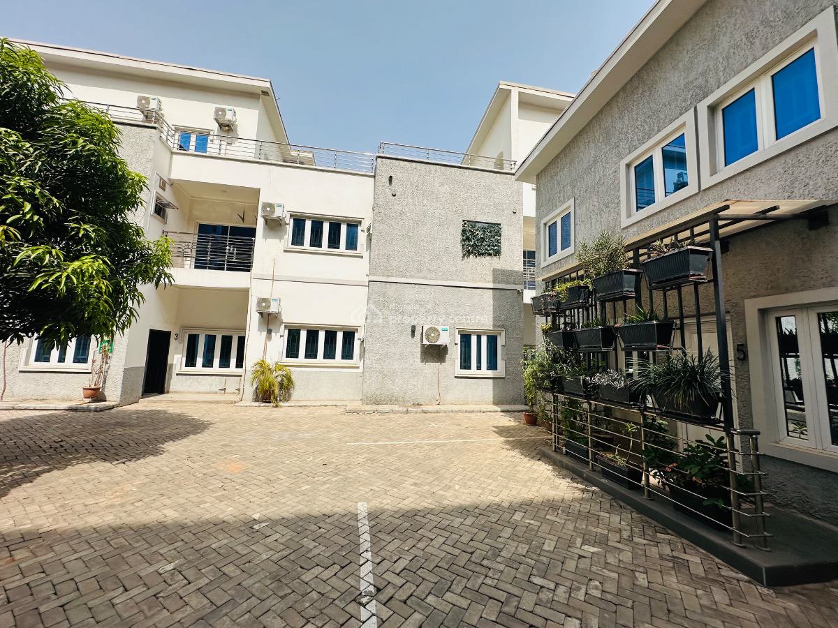 4 Bedroom Terrace Duplex with Bq, Wuse 2, Abuja, Terraced Duplex for Rent