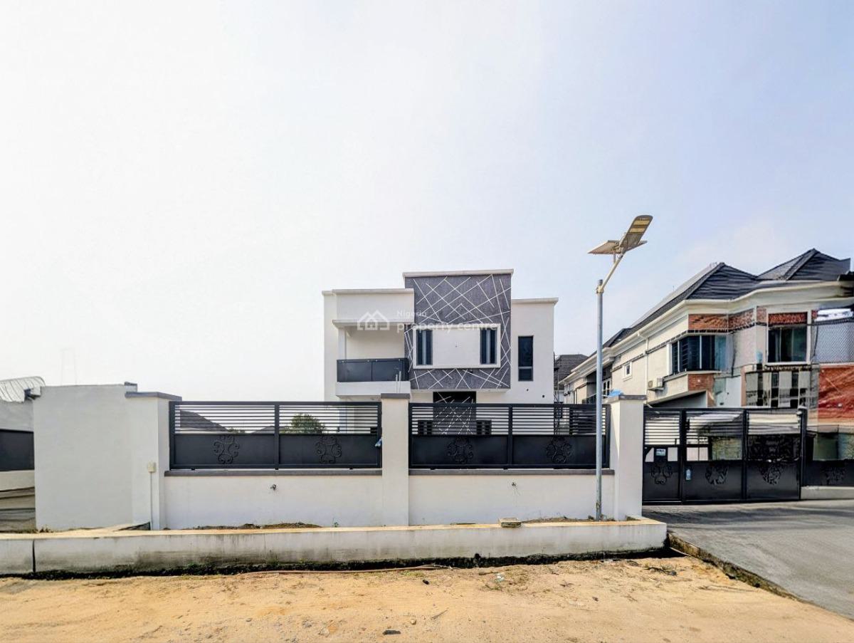 Brand New 4 Bedroom Detached with Massive Compound, Peninsula Garden Estate, Blenco Bustop, Sangotedo, Ajah, Lagos, Detached Duplex for Sale