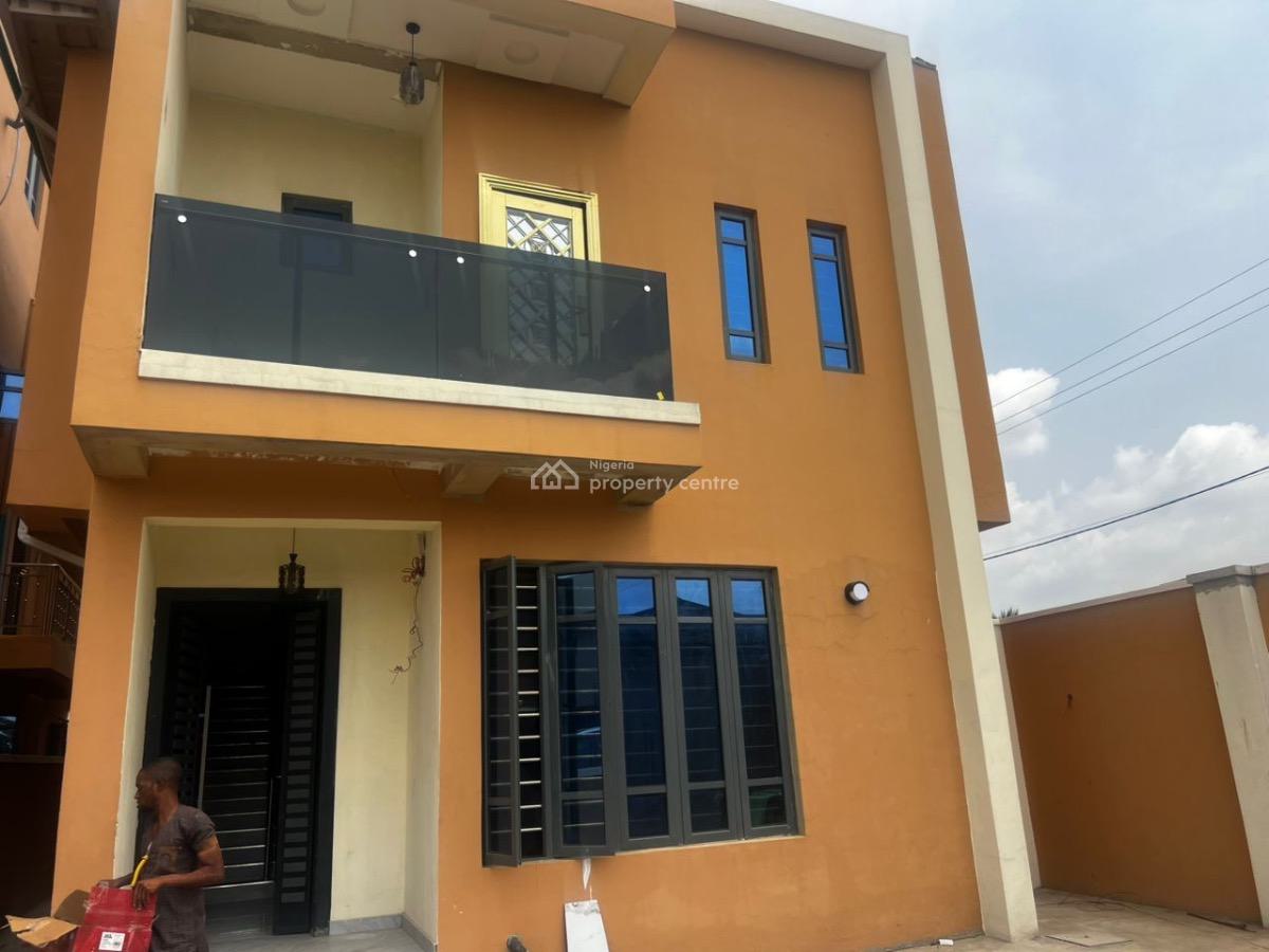 Newly Built 4 Bedroom Detached Duplex, Off Suco Road, New Oko-oba, Agege, Lagos, Detached Duplex for Sale