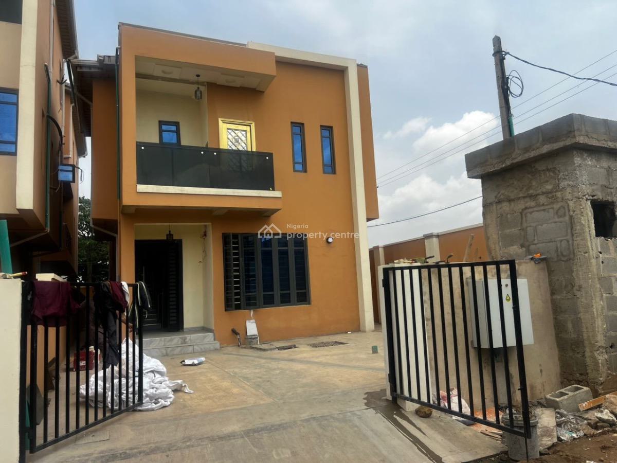 Newly Built 4 Bedroom Detached Duplex, Off Suco Road, New Oko-oba, Agege, Lagos, Detached Duplex for Sale