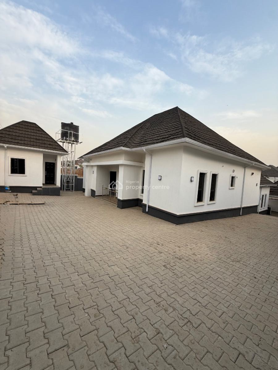Brand New 3 Bedroom Bungalow with 2 Units of Self Contain Bq, Efab Estate, Gwarinpa, Abuja, Detached Bungalow for Sale