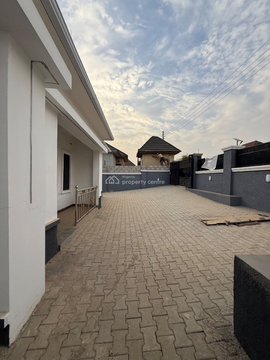 Brand New 3 Bedroom Bungalow with 2 Units of Self Contain Bq, Efab Estate, Gwarinpa, Abuja, Detached Bungalow for Sale