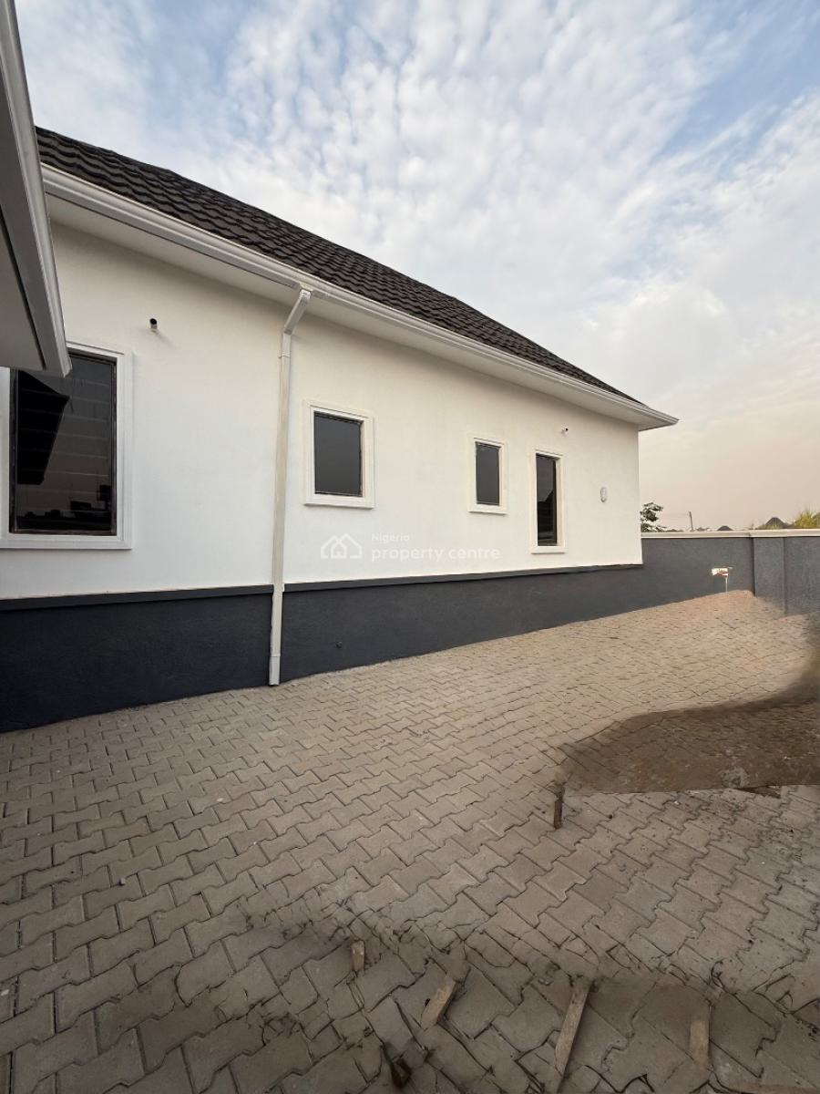 Brand New 3 Bedroom Bungalow with 2 Units of Self Contain Bq, Efab Estate, Gwarinpa, Abuja, Detached Bungalow for Sale