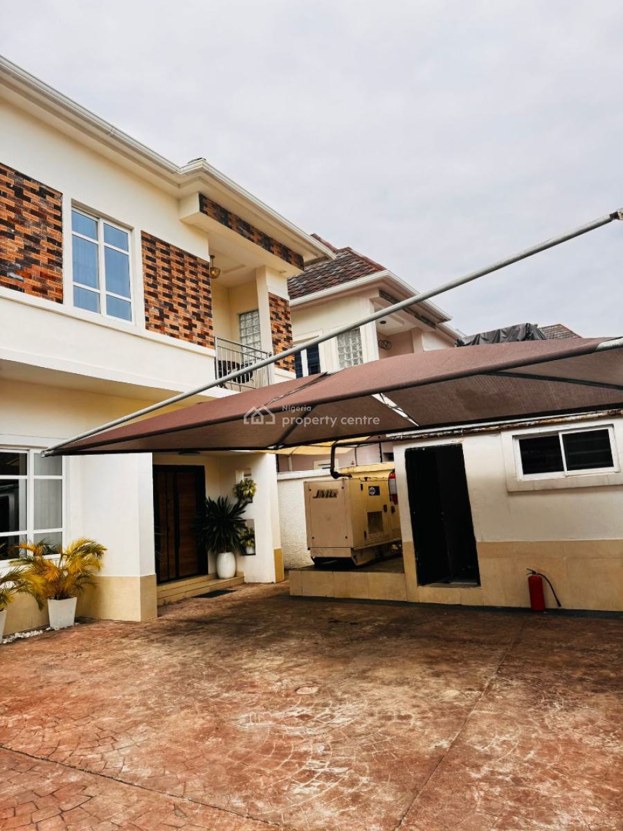 Furnished 4-bedroom Semi Detached Duplex + Bq, Inverter & Standby Generator, Chevron Drive, Lekki, Lagos, Semi-detached Duplex for Rent