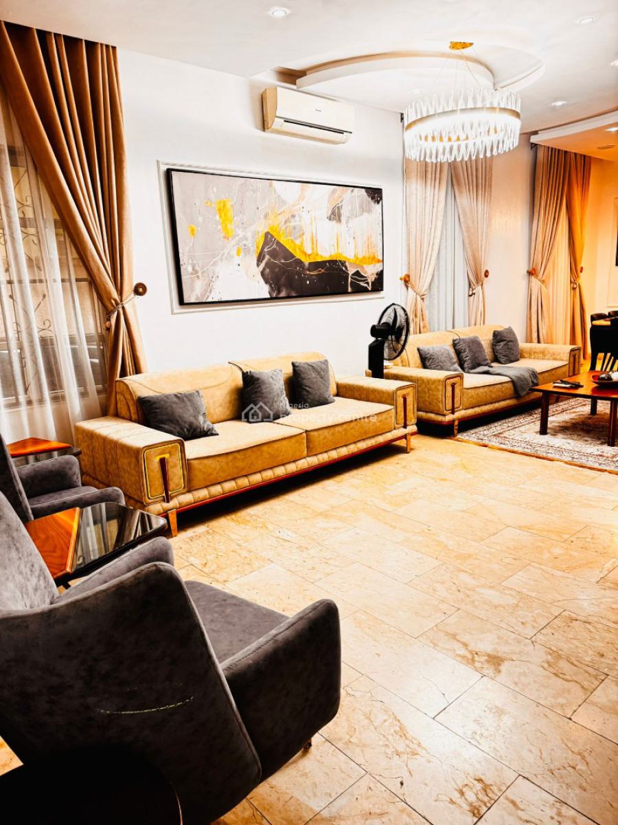 Furnished 4-bedroom Semi Detached Duplex + Bq, Inverter & Standby Generator, Chevron Drive, Lekki, Lagos, Semi-detached Duplex for Rent