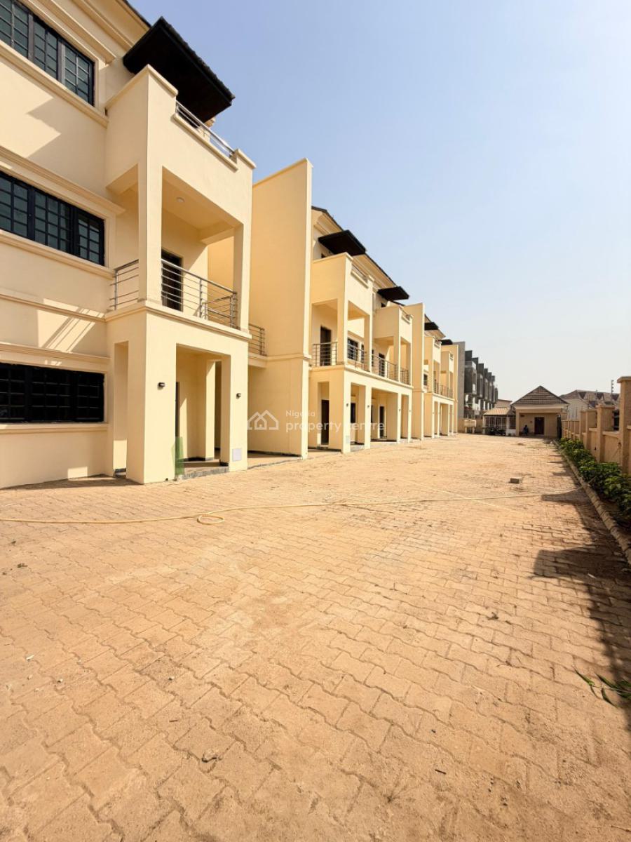 Brand New 4 Bedrooms Terrace Duplex with Bq, Jabi, Abuja, House for Sale