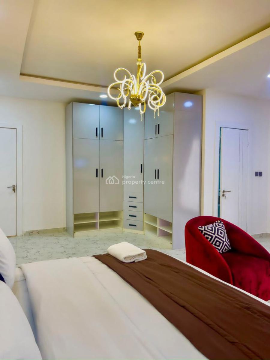 Luxury 1 Bedroom Apartment + Gym, Pool & Double Balcony, Comfortable Stay, Homeyand Serene, Ikate, Lekki, Lagos, Flat / Apartment Short Let