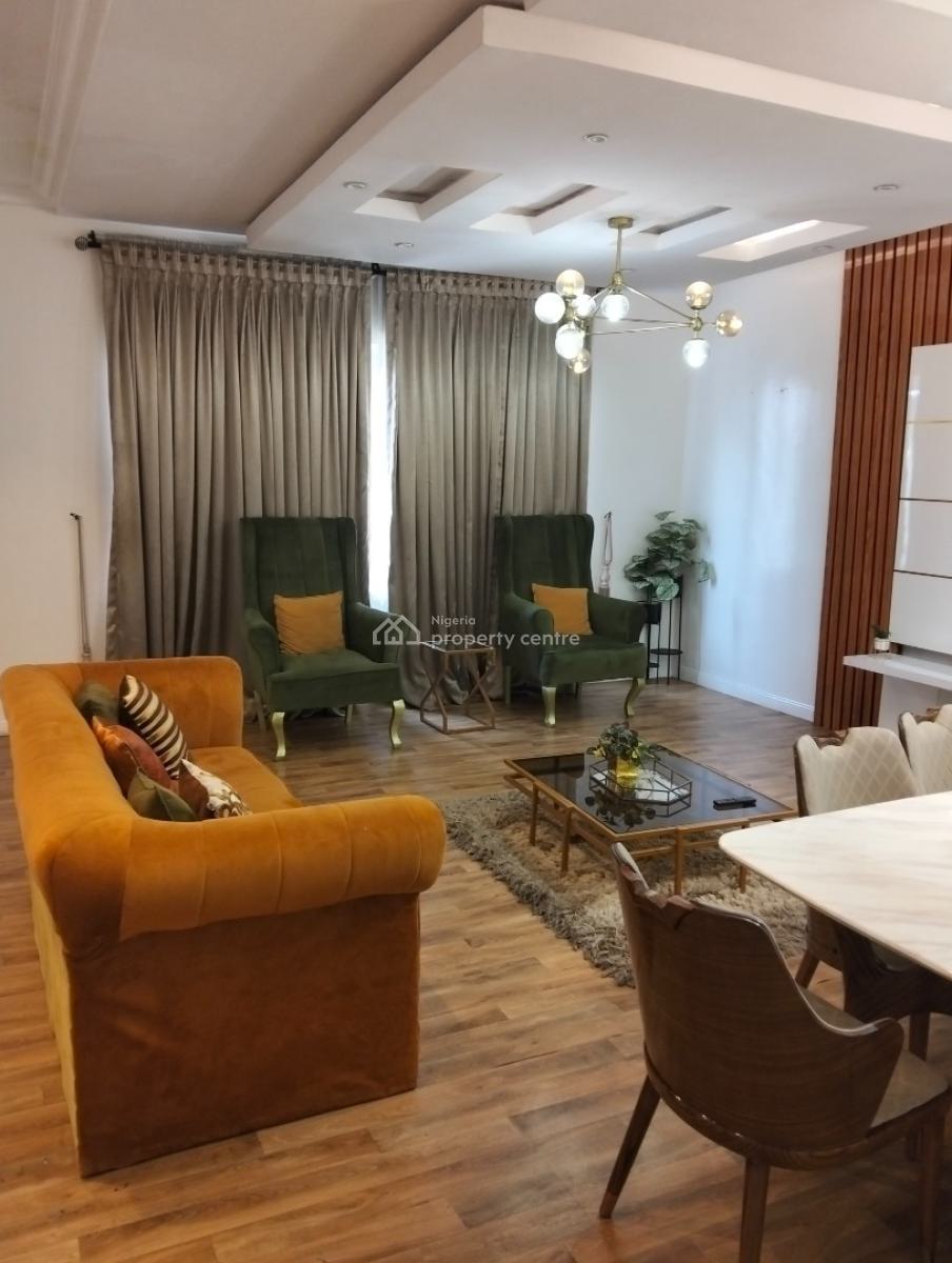 Furnished 3 Bedroom Terrace Triplex with Bq in Premium Mini Estate, Osapa London, Osapa, Lekki, Lagos, Terraced Duplex for Sale