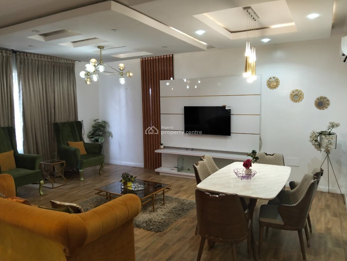 Furnished 3 Bedroom Terrace Triplex with Bq in Premium Mini Estate, Osapa London, Osapa, Lekki, Lagos, Terraced Duplex for Sale