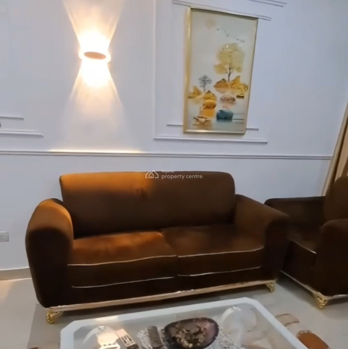 Furnished 3 Bedroom Apartment in an Estate with 24hrs Light, Peter Odili Road, Golf Estate, Trans Amadi, Port Harcourt, Rivers, Flat / Apartment for Rent