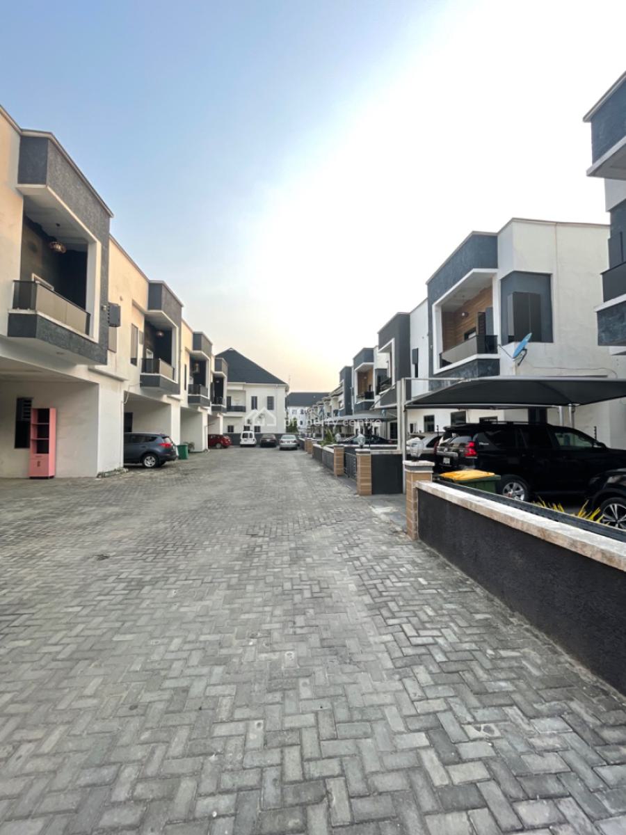 Exquisite 4-bedroom Terrace Home, Emcel Court, Orchid Road, Ikota, Lekki, Lagos, Terraced Duplex for Rent