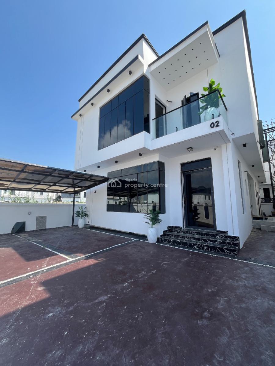 Newly Built 5 Bedroom Fully Detached Duplex with a Pool and Bq, Orchid, Lekki Phase 2, Lekki, Lagos, Detached Duplex for Sale