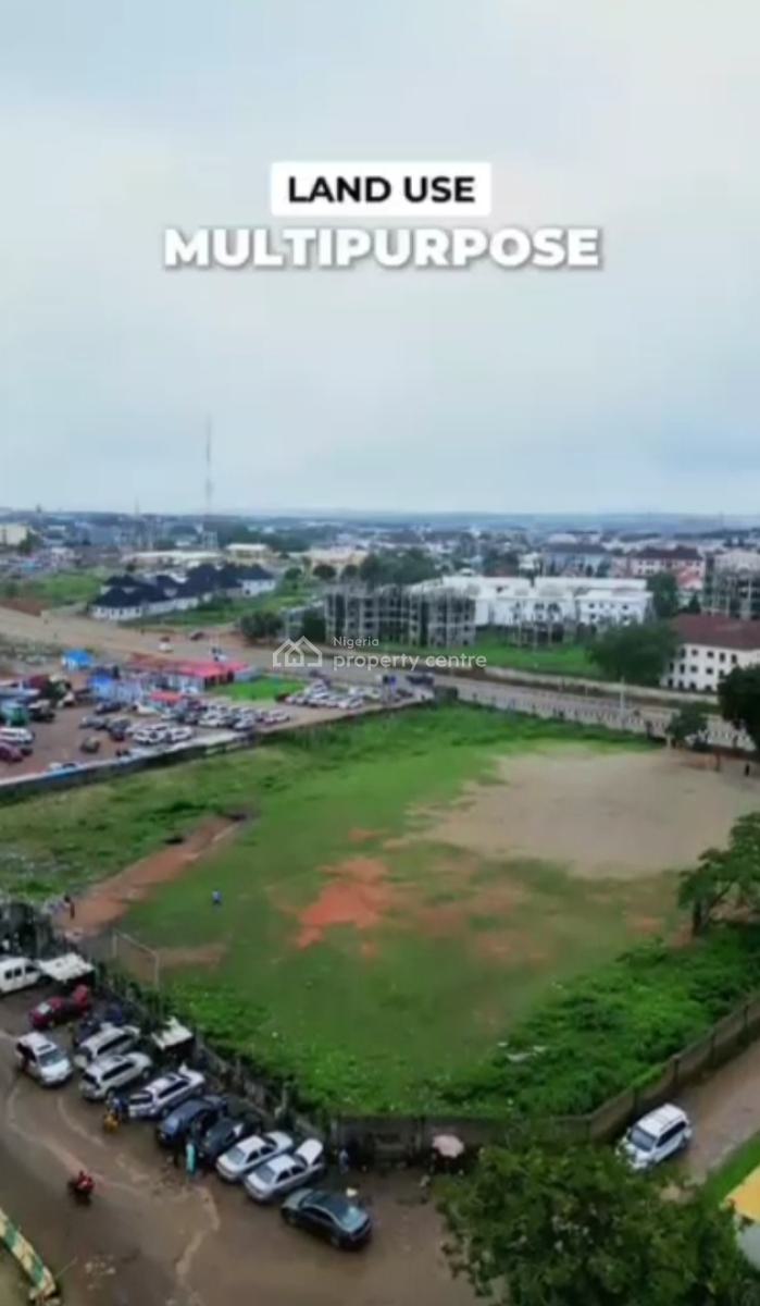 Strategically Located 1 Hectares of Mixed Use (multi-purpose) Plot with Cofo, By Zenith Bank Junction, Jabi, Abuja, Mixed-use Land for Sale