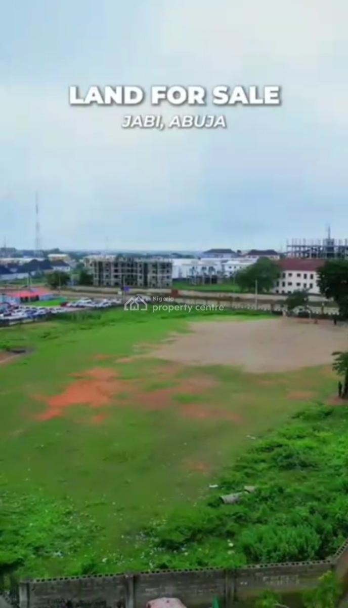 Strategically Located 1 Hectares of Mixed Use (multi-purpose) Plot with Cofo, By Zenith Bank Junction, Jabi, Abuja, Mixed-use Land for Sale