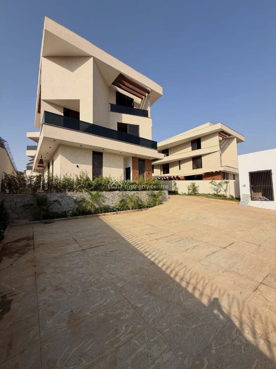 Regal 6 Bedroom Detached Duplex with a Pool,gazebo,elevator(buy&finish), Katampe Extension, Katampe, Abuja, Detached Duplex for Sale