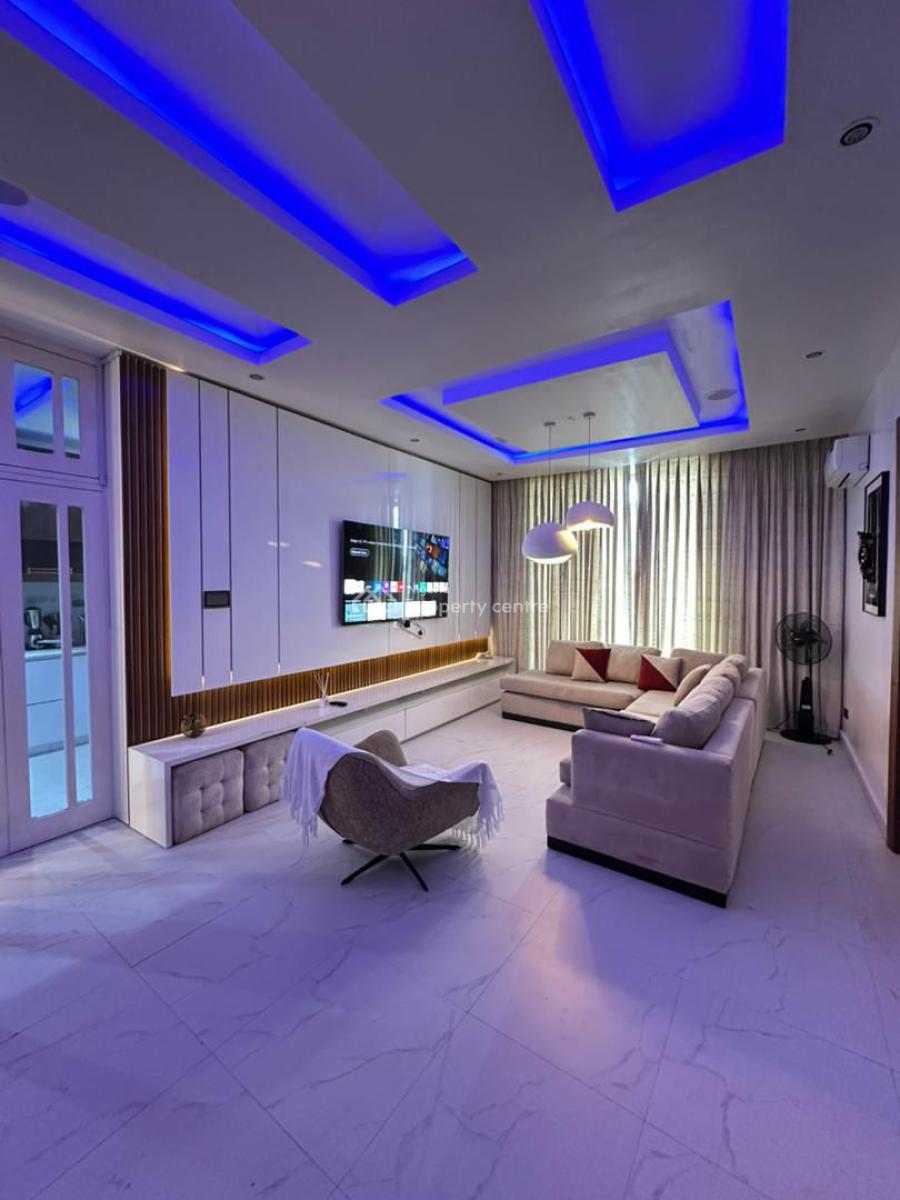 Furnished 2 Bedroom Apartment, Osapa, Lekki, Lagos, Flat / Apartment for Rent