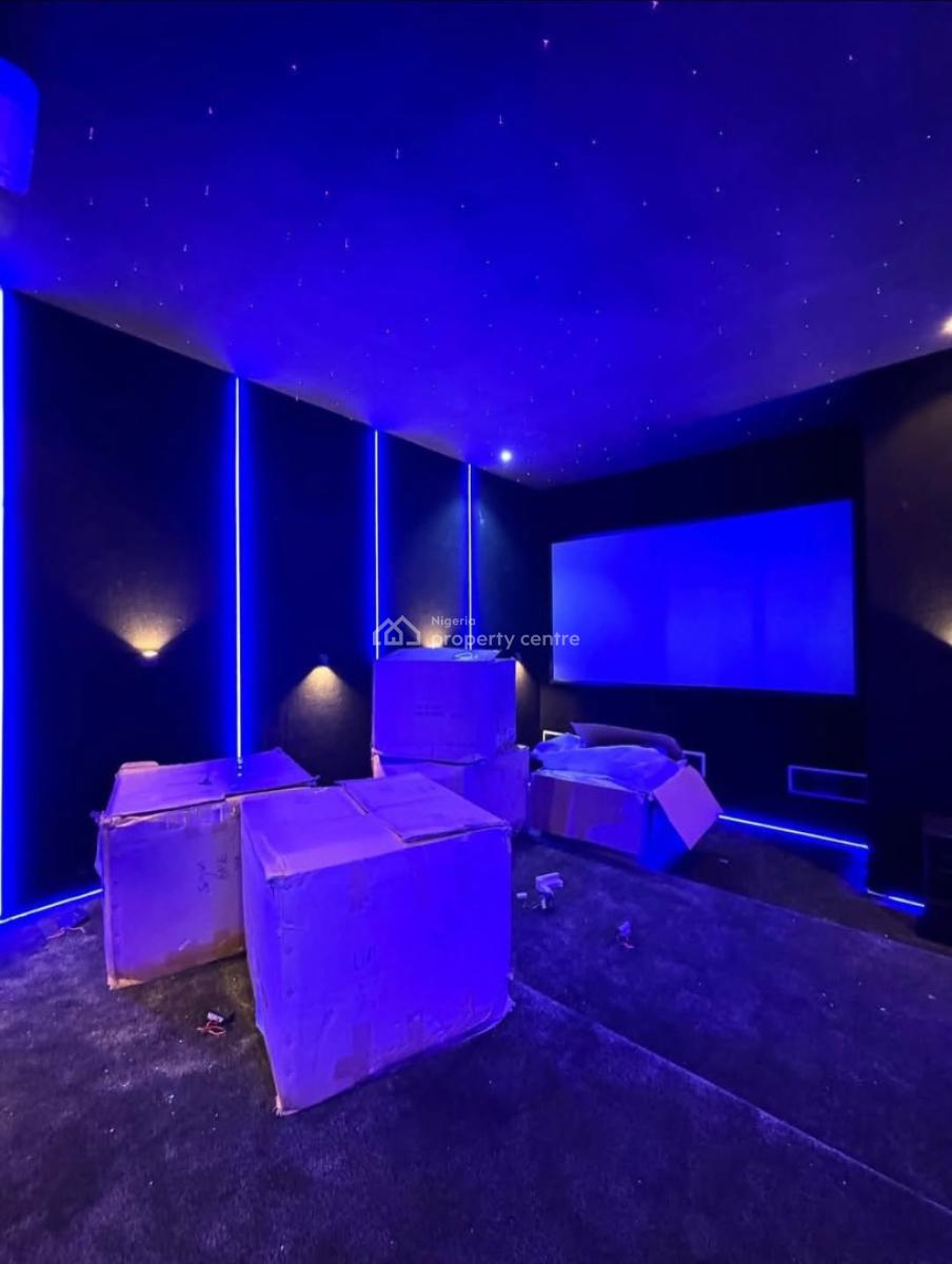 5 Bedroom Detached Duplex with Swimming Pool, Cinema, Open Rooftop, Chevron, Lekki, Lagos, Detached Duplex for Sale