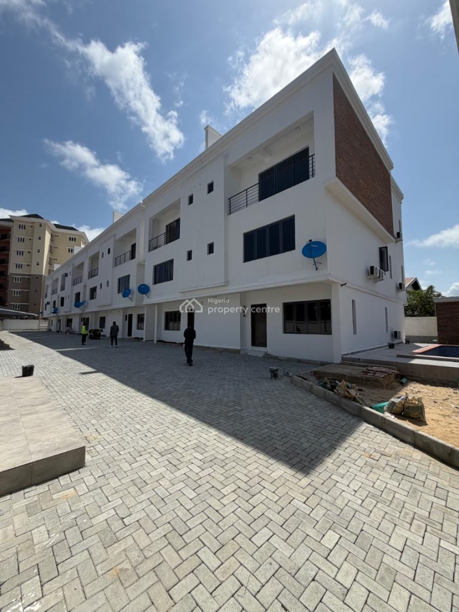 Newly Built 4 Bedroom Terrace with Bq and Pool, Ikoyi, Lagos, Terraced Duplex for Sale