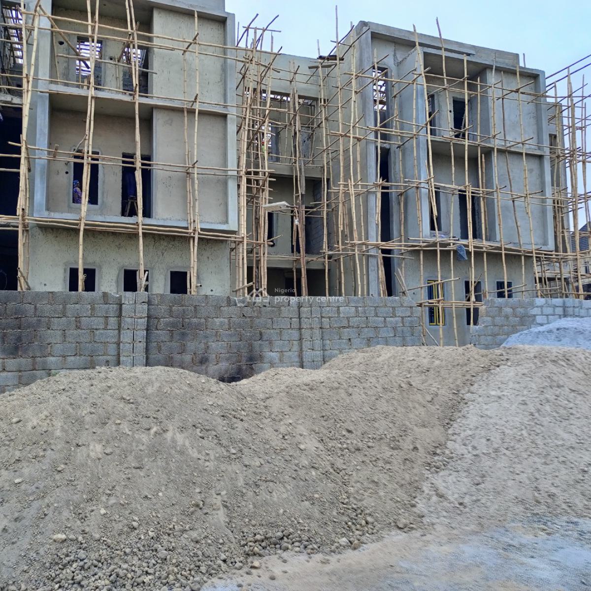 Massive 5bd Terrace with Bq, Jahi, Abuja, Terraced Duplex for Sale