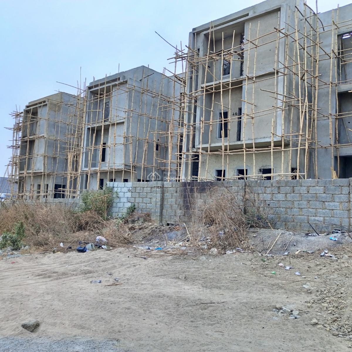 Massive 5bd Terrace with Bq, Jahi, Abuja, Terraced Duplex for Sale