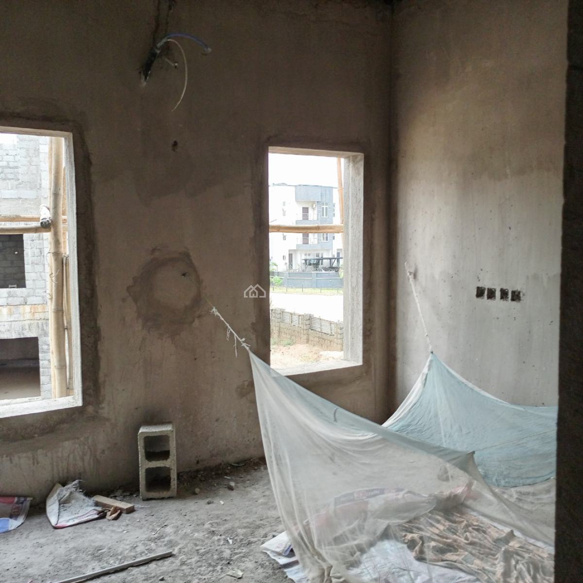 Massive 5bd Terrace with Bq, Jahi, Abuja, Terraced Duplex for Sale