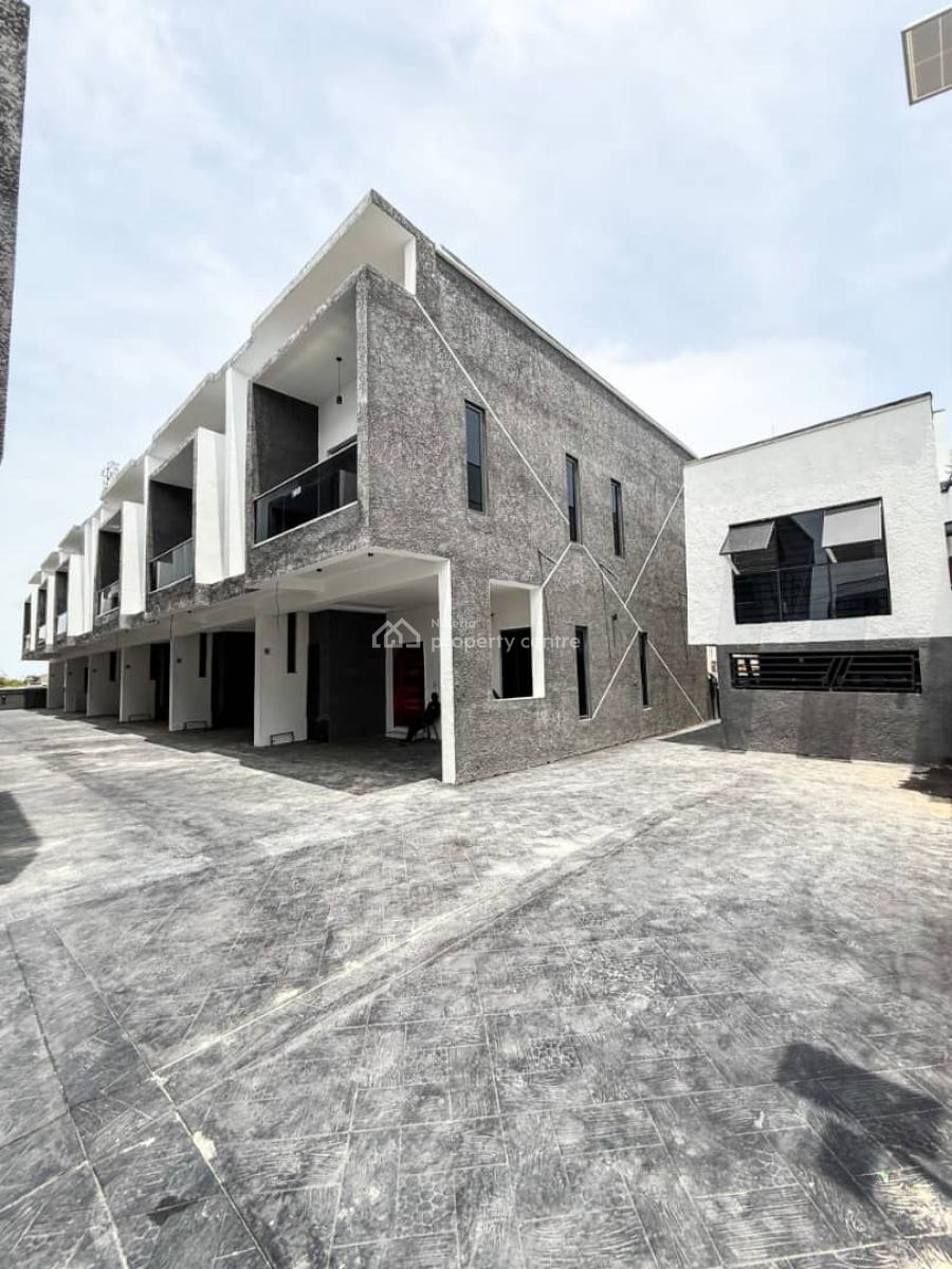 Luxury 4-bedroom Home in Ikota Gra, Lekki, Ikota Gra Less Than 4 Minutes Drive From Lekki Epe Expressway, Lekki, Lagos, Terraced Duplex for Sale