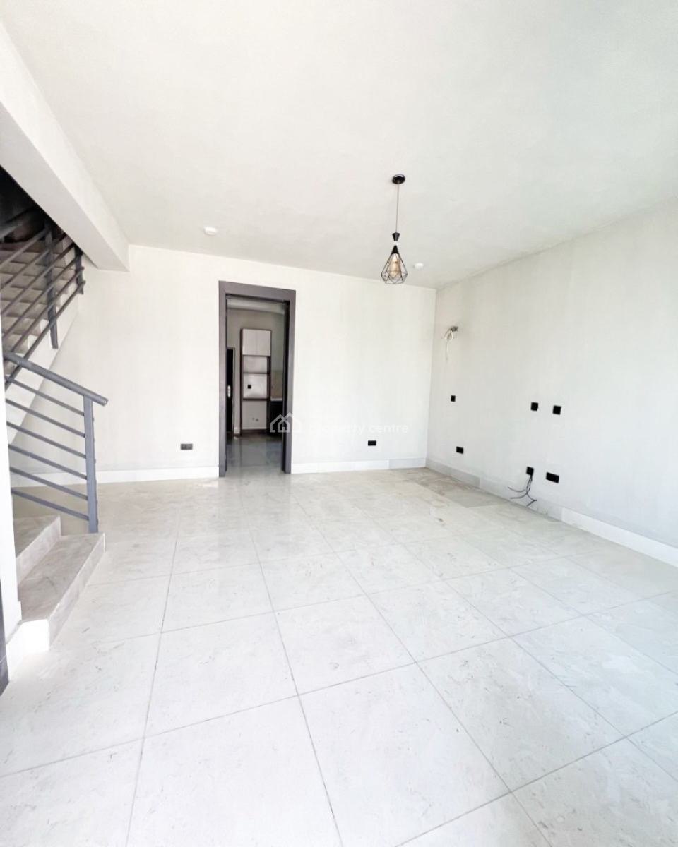 Serviced 4 Bedroom Terrace Duplex with Bq, Ikate, Lekki, Lagos, Terraced Duplex for Rent
