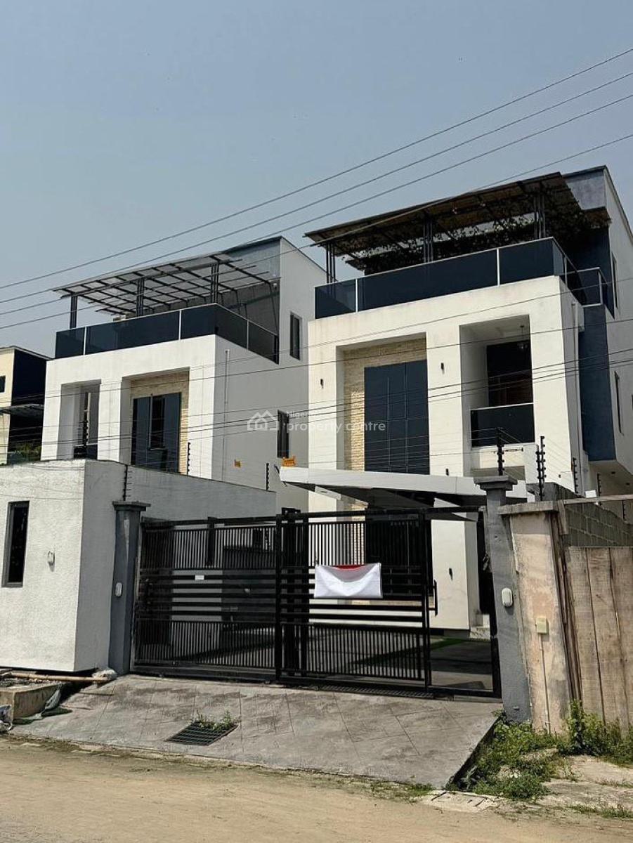 5 Bedroom Detached Duplex with Pool, Bq & Gatehouse, Chevron Drive, Lekki, Lagos, Detached Duplex for Rent