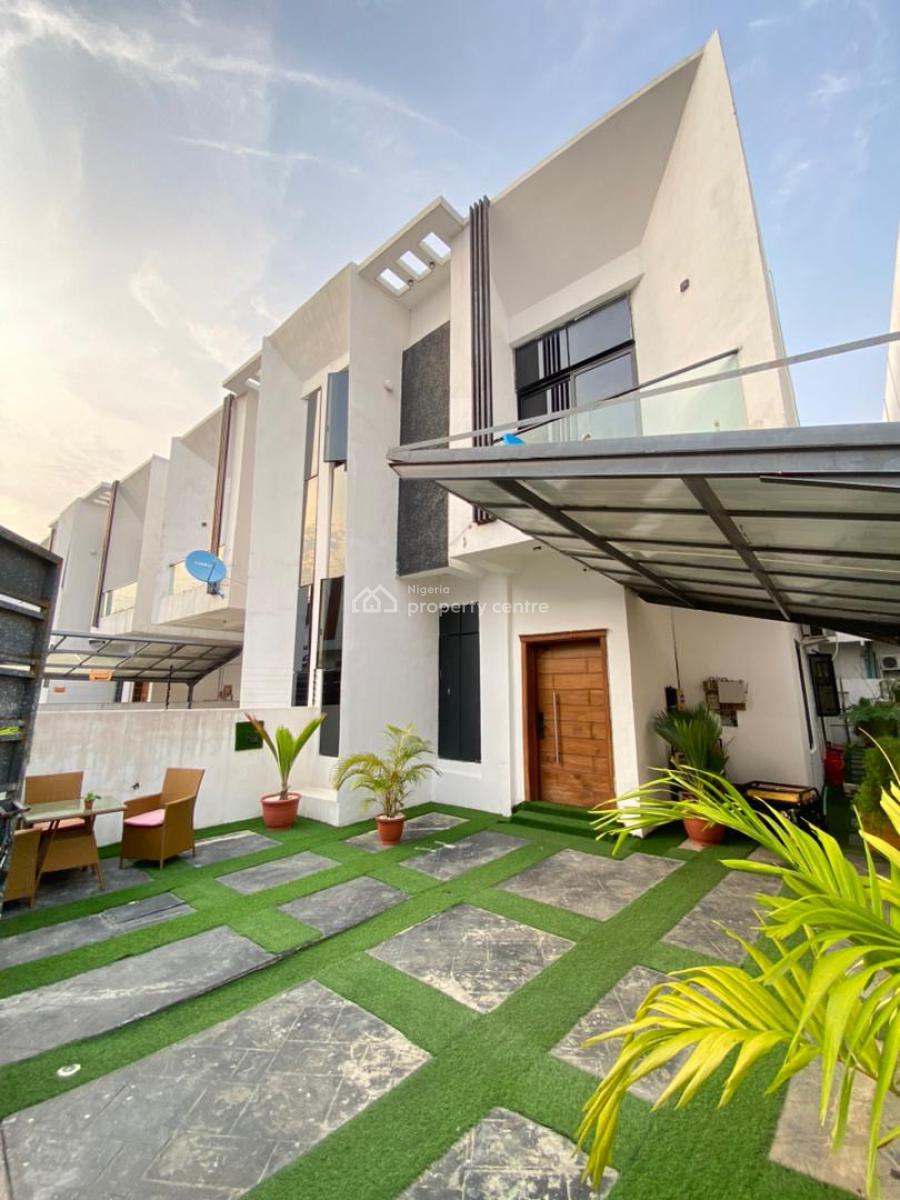 Furnished Or Unfurnished Spacious 4 Bedrooms Semi Detached Duplex, Orchid Road Lekki, Lekki Phase 2, Lekki, Lagos, Semi-detached Duplex for Rent