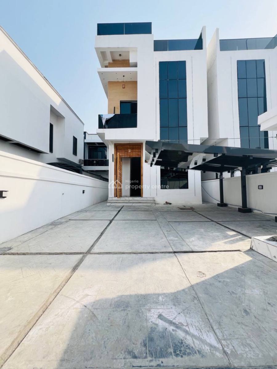 5 Bedroom Fully Detached Duplex + Bq with Cinema, Gym, Rooftop Terrace, Orchid, Lekki, Lagos, Detached Duplex for Sale