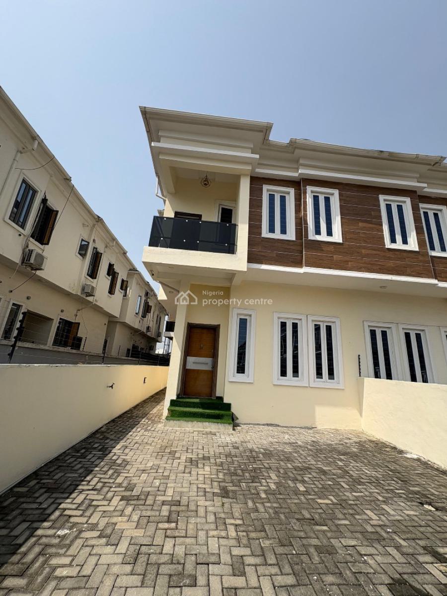4 Bedrooms Semi Detached Duplexwith Bq, Harris Drive, Vgc, Lekki, Lagos, Semi-detached Duplex for Rent