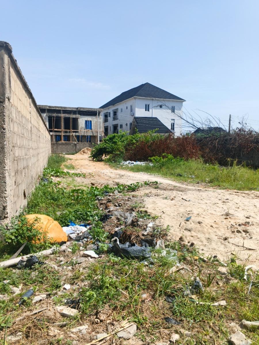 a Full Plot Land Facing 2 Road in a Built Up Developed Secured Estate., L&k Estate Owode, Off Langbasa Road, Ado, Ajah, Lagos, Land for Sale