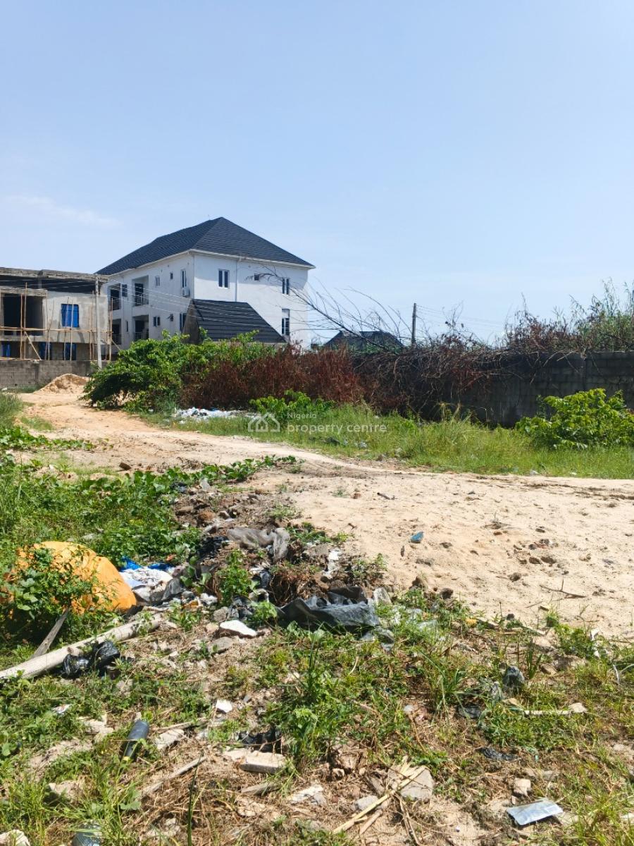 a Full Plot Land Facing 2 Road in a Built Up Developed Secured Estate., L&k Estate Owode, Off Langbasa Road, Ado, Ajah, Lagos, Land for Sale